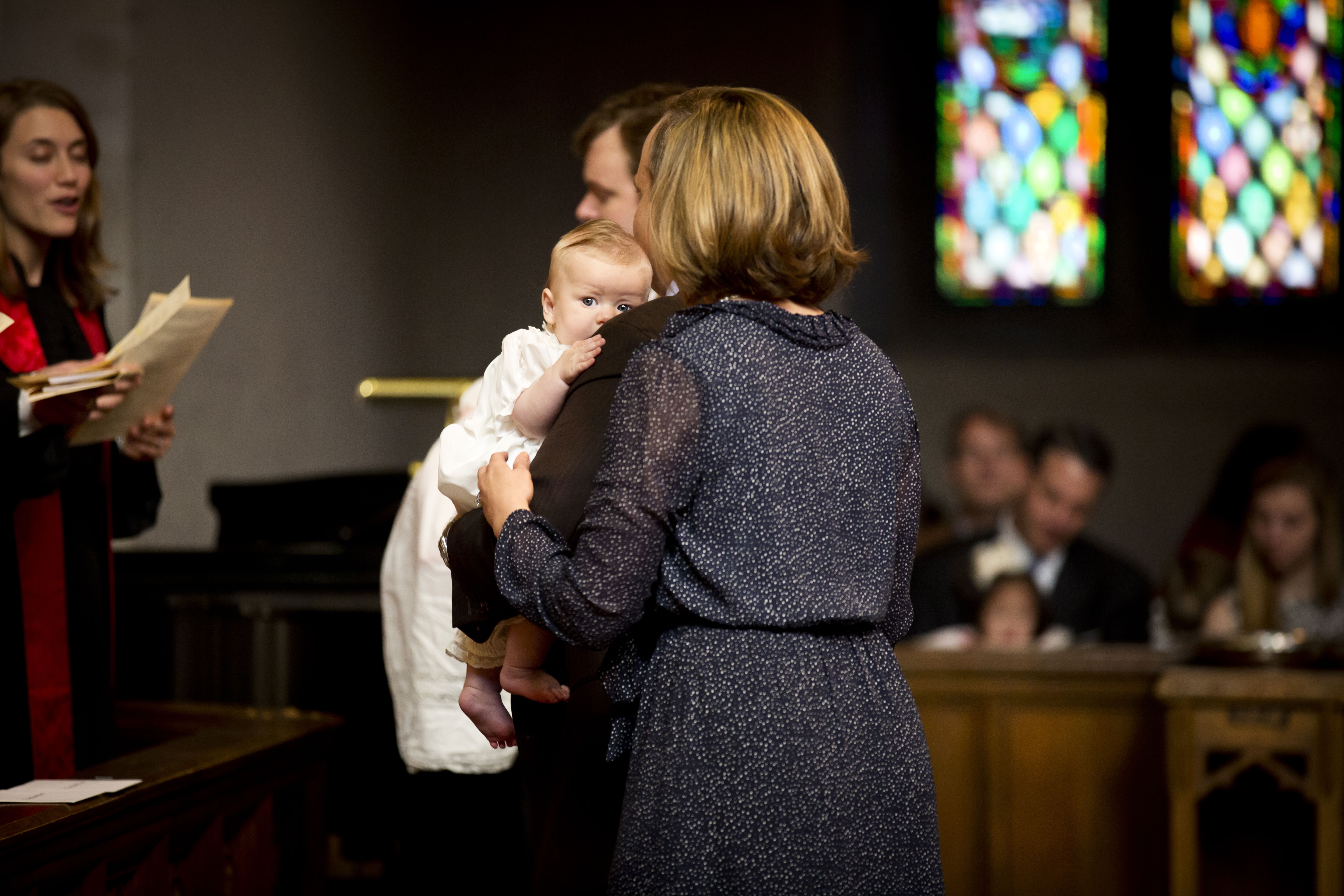Infant baptism All baptized persons are members of their local church, the denomination, and the church universal. Photo by Mary Catherine Phillips, Alabama-West Florida Annual Conference.