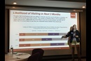 A representative of the Barna Group presents findings from the 2019 Seeker Study at United Methodist Communications. Photo by Diane Degnan.