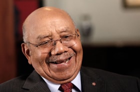 In a jail cell with the Rev. Martin Luther King Jr., Bishop Melvin Talbert learned life lessons about forgiveness. File photo by Ronny Perry, United Methodist Communications. In a jail cell with the Rev. Martin Luther King Jr., Bishop Melvin Talbert learned life lessons about forgiveness. File photo by Ronny Perry, United Methodist Communications.