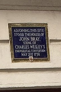 Charles Wesley had his own encounter with the Holy Spirit 3 days before his brother.