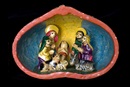 Nativity set from Peru, photographed at the Upper Room Museum in Nashville, Tenn. Photo by Mike DuBose, United Methodist Communications.