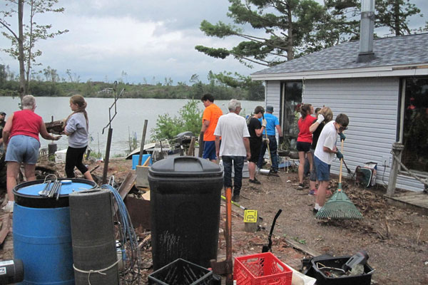Open Doors United Methodist goes into the community to serve. 