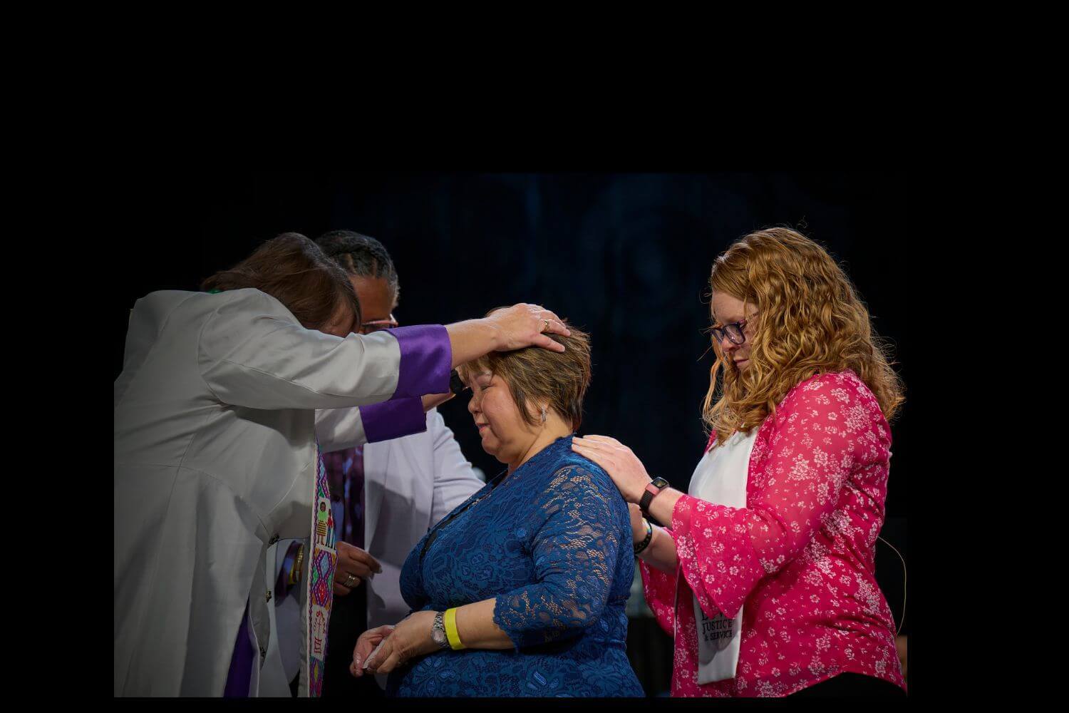 Deaconess Marasol Tangunan is consecrated during General Conference 2024