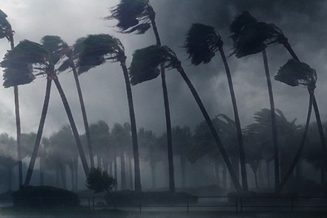Hurricane-force winds. Photo courtesy of UMCOR.