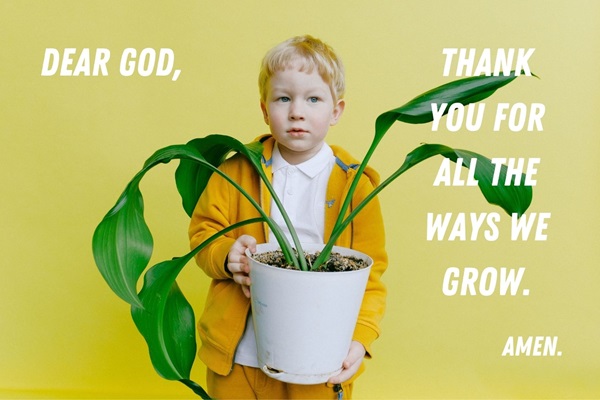 When is a time when you noticed that you had grown? In what areas do you still hope to grow? Growing is the topic of this "Get Them Talking" edition. Photo by Anna Shvets for Pexels; Canva design by United Methodist Communications.