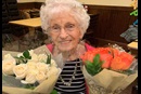 Lucille Ellson on her 102nd birthday on December 30, 2019. Photo by Jane Pickle.