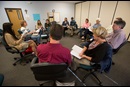 Bible study at McKendree United Methodist Church in Lawrenceville, Ga. Photo taken Oct. 23, 2016. Photo by Kathleen Barry, United Methodist Communications.