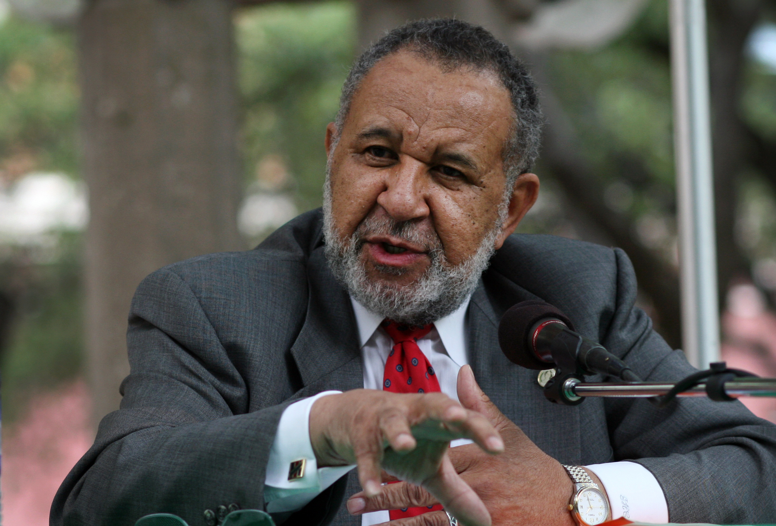 The Rev. Gil Caldwell marched with the Rev. Dr. Martin Luther King, Jr. The Rev. Gil Caldwell marched with the Rev. Dr. Martin Luther King, Jr.