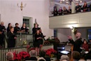 Choirs perform Christmas hymns at Barratt's Chapel's annual Christmas Carols concert in 2016.Image from video by Kisker Productions for United Methodist Communications.