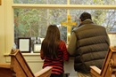 Intercessory prayer brings people of all ages together. Photo courtesy of Bob Dickson and his daughter Rachel, Madison (Ga.)First United Methodist Church.
