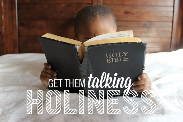 Read a scripture passage. Discuss some questions. Pray together. Find ways your family can help one another be more holy. Image by Sara Schork, United Methodist Communications.