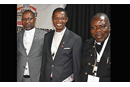Africa University Alumni Bishops are from left:  Bishop João Sambo (AU, 2008) of Mozambique, Bishop Emmanuel Sinzohagera (AU, 2022) of Burundi and Bishop Moisés Jungo (AU, 2005) of Angola. Photo credit: Maidstone Mulenga