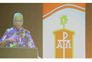 In her presidential address, Council of Bishops President Tracy S. Malone outlines the challenges facing United. Photo by Paul Gómez, United Methodist Communications.