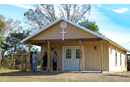 Good Springs Native American Church in Oklahoma City, one of the projects Wayne UMC from Eastern Pennsylvania worked on, now totally reconstructed. PHOTO: COURTESY OF OIMC.